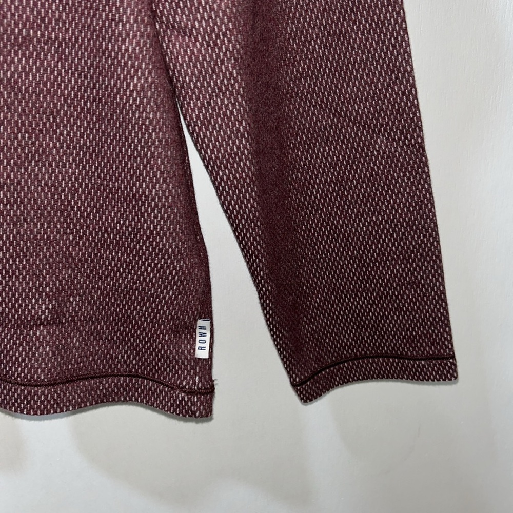 ROWM MENS CREW NECK LONG SLEEVE TEES Sz LG NEW - Picture 4 of 7